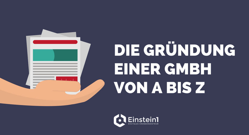 GmbH gründen Einstein1 Digitales Gründerzentrum Hof