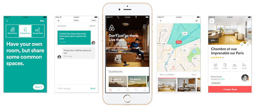User Experience Design von Airbnb