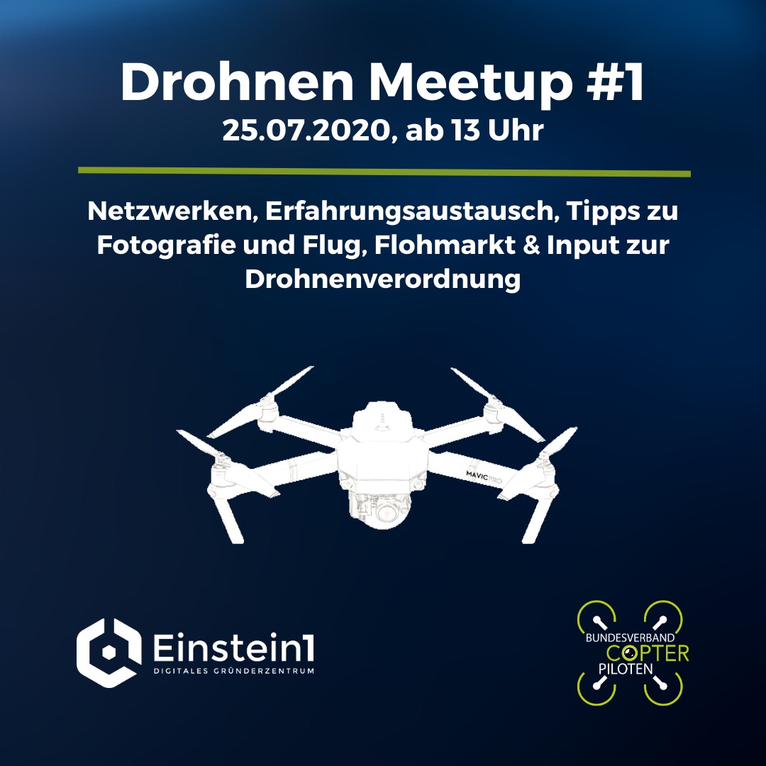 Drohnen Meetup #1 @ Einstein1