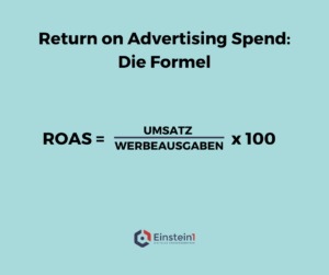 Roas Formel Einstein1