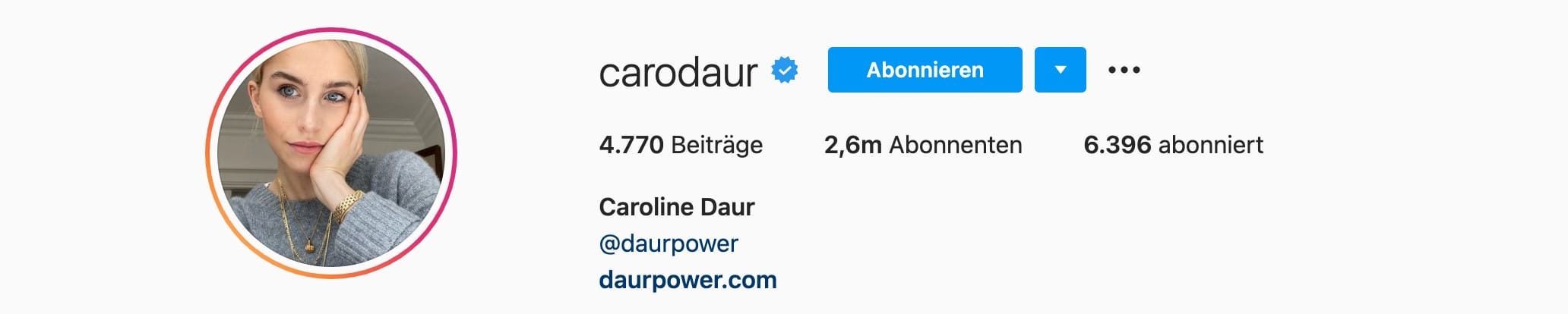 Top-7-Instagram-Influencer-Deutschland-Caro-Daur-