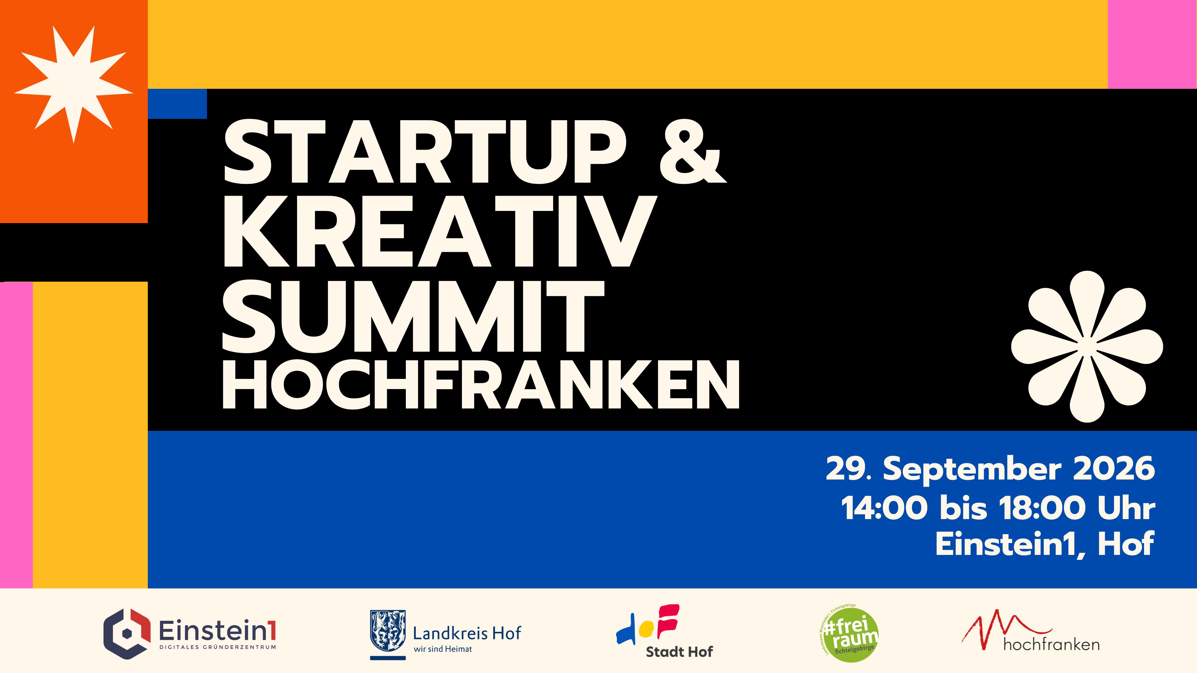 Startup & Kreativ Summit Hochfranken